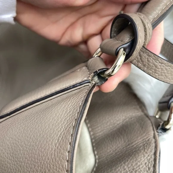 Gucci Soho Interlocking GG Tote Bag Leather Handbag